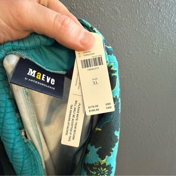 Anthropologie Maeve NWT Mesh Halter Midi Dress Size XL - Picture 11 of 11